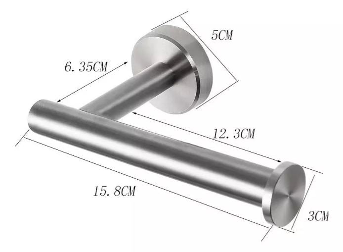 Sets De 5 Accesorios De Baño Acero Inoxidable