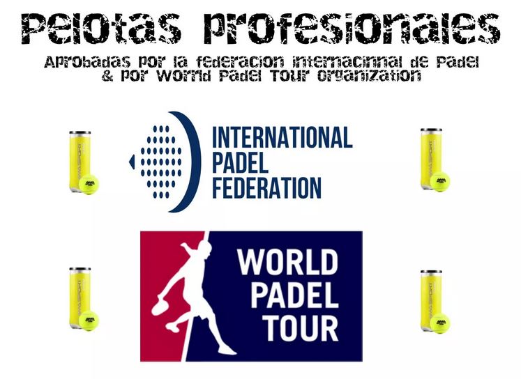 3 Tarros De Pelotas Premium Padel Pro