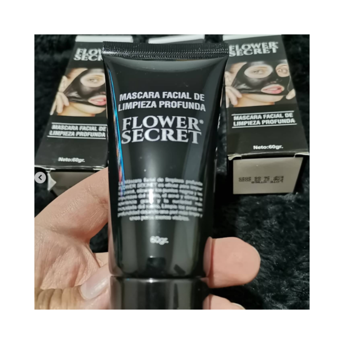 Mascarilla Facial de Limpieza Profunda Flower Secret