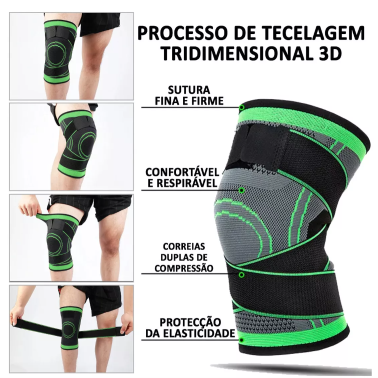 Pack 2 Rodilleras De Compresion Ajustable