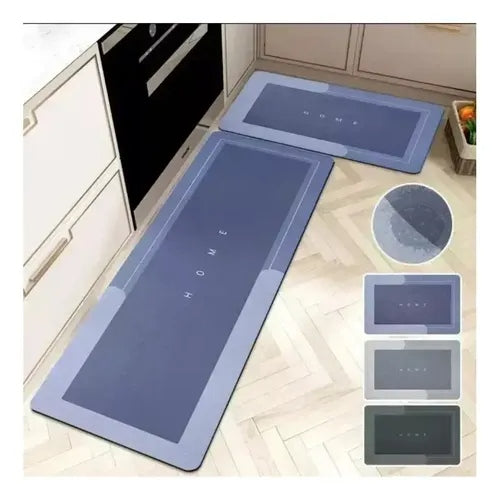 Alfombras Set Cocina 2 Piezas