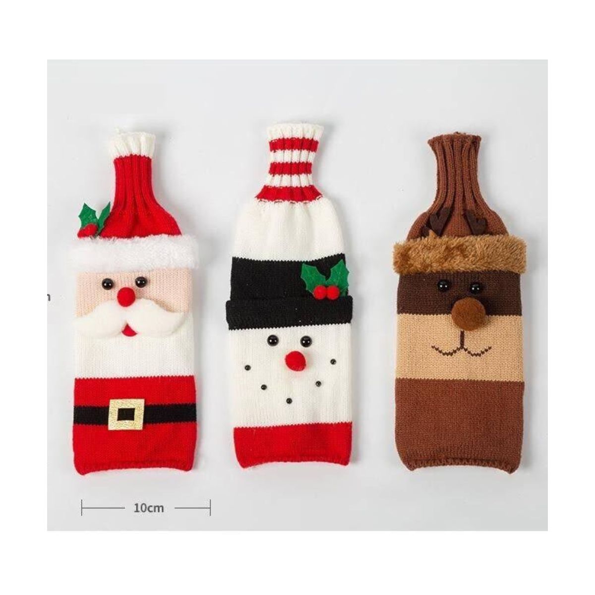 Fundas para Botellas Navidad