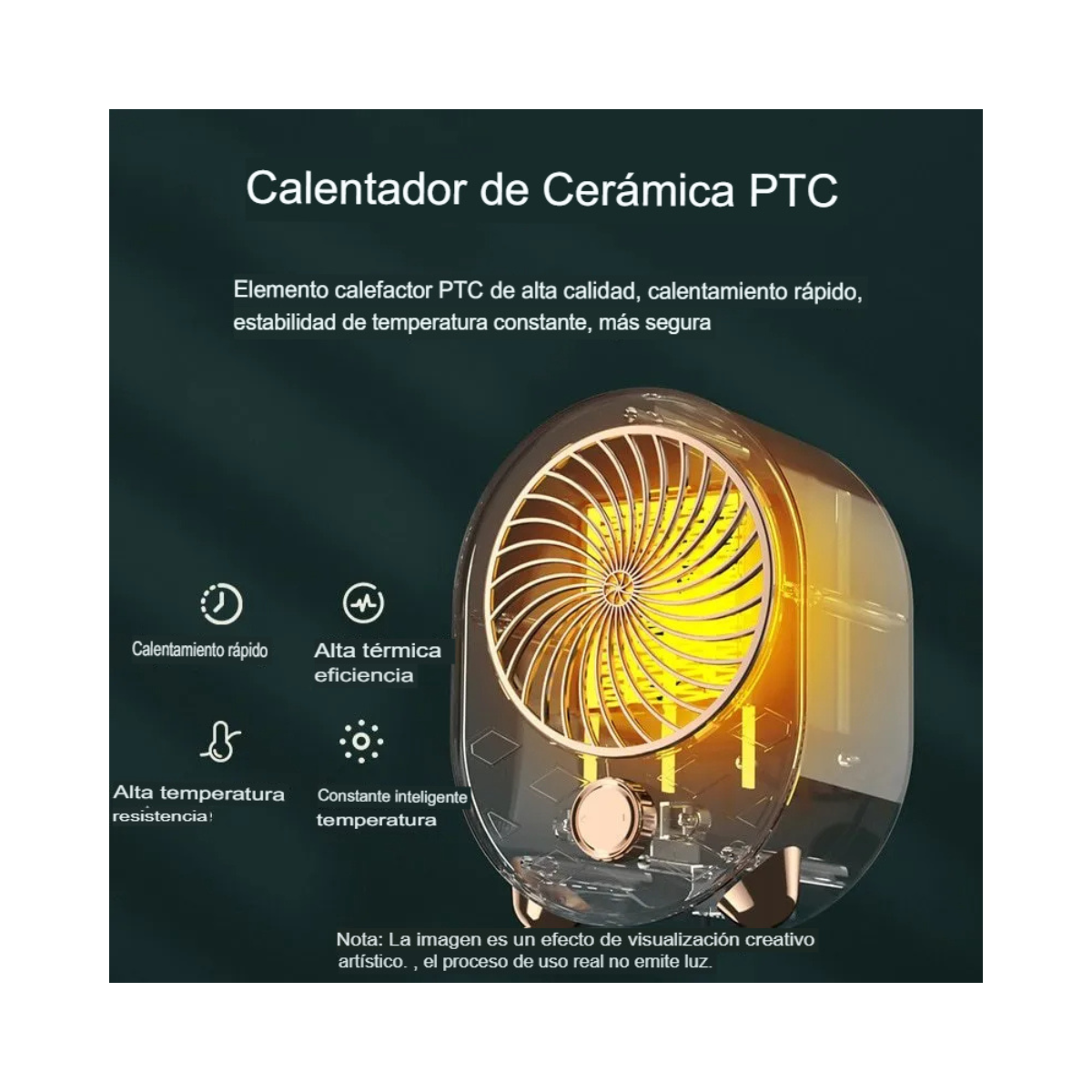 Calefactor Portátil Ovalado