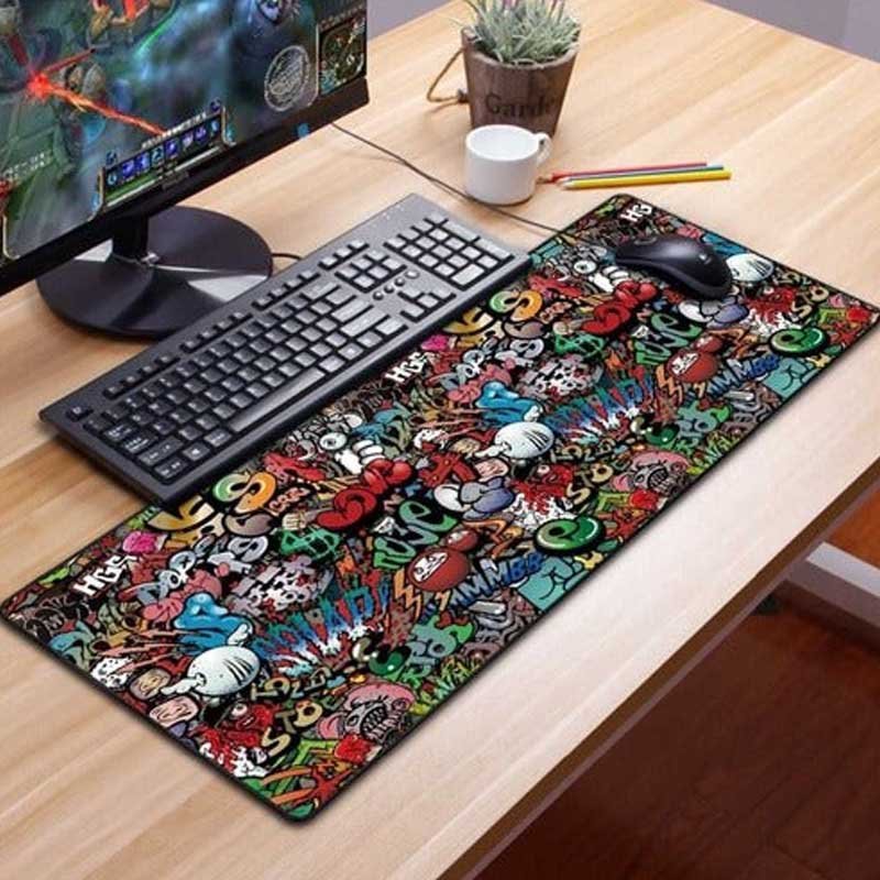 Mousepad Graffiti 90X40cm Antideslizante