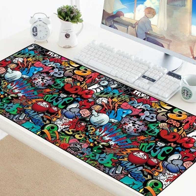 Mousepad Graffiti 90X40cm Antideslizante