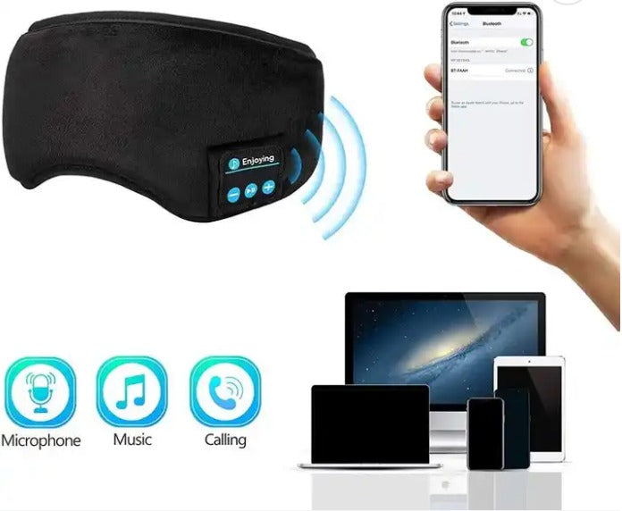 Antifaz con Audifonos para Dormir