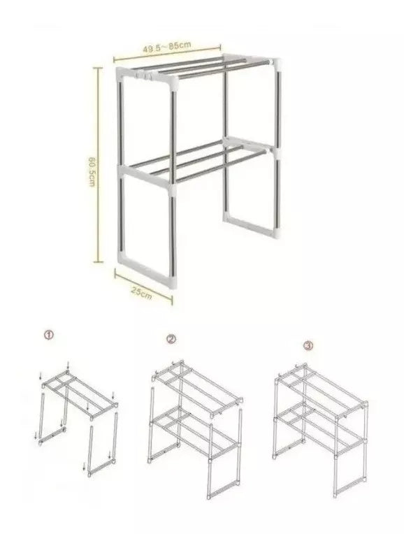 Estante Multifuncional De Cocina Para Hogar