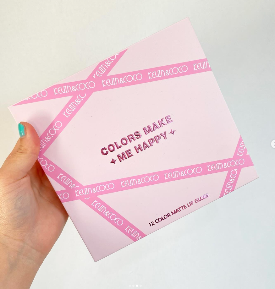 Set 12 Labiales Kevin & Coco Matte Lip Gloss