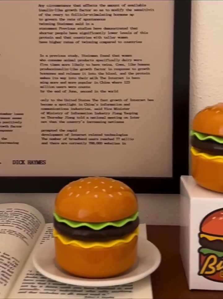 Lampara Hamburguesa + Sacapuntas