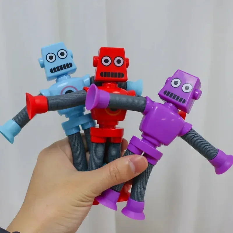 Pack de 4 Pop Tubes Tubo Fidget Juguete Robots