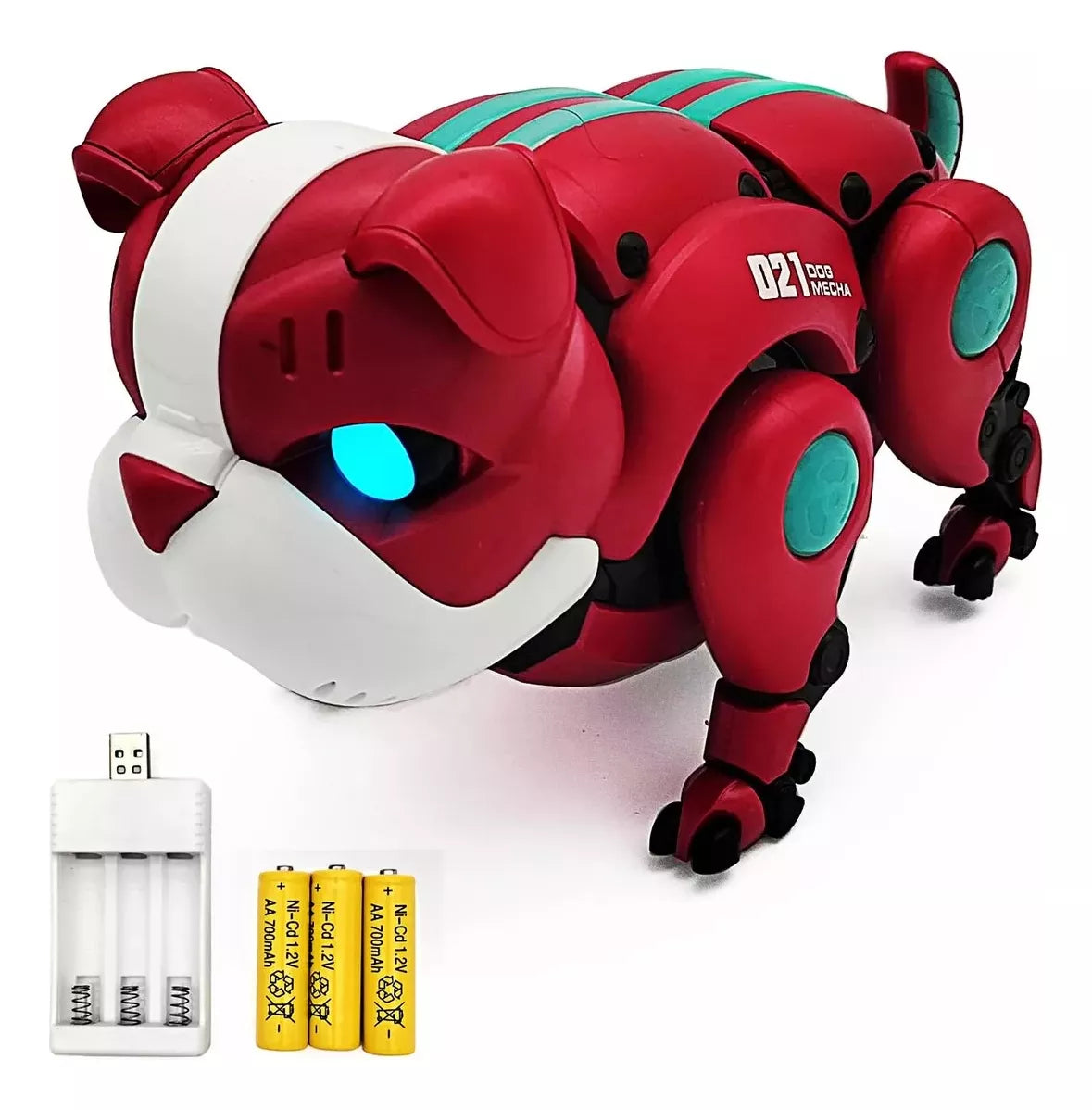 Perro Robot Inteligente para Niños Red