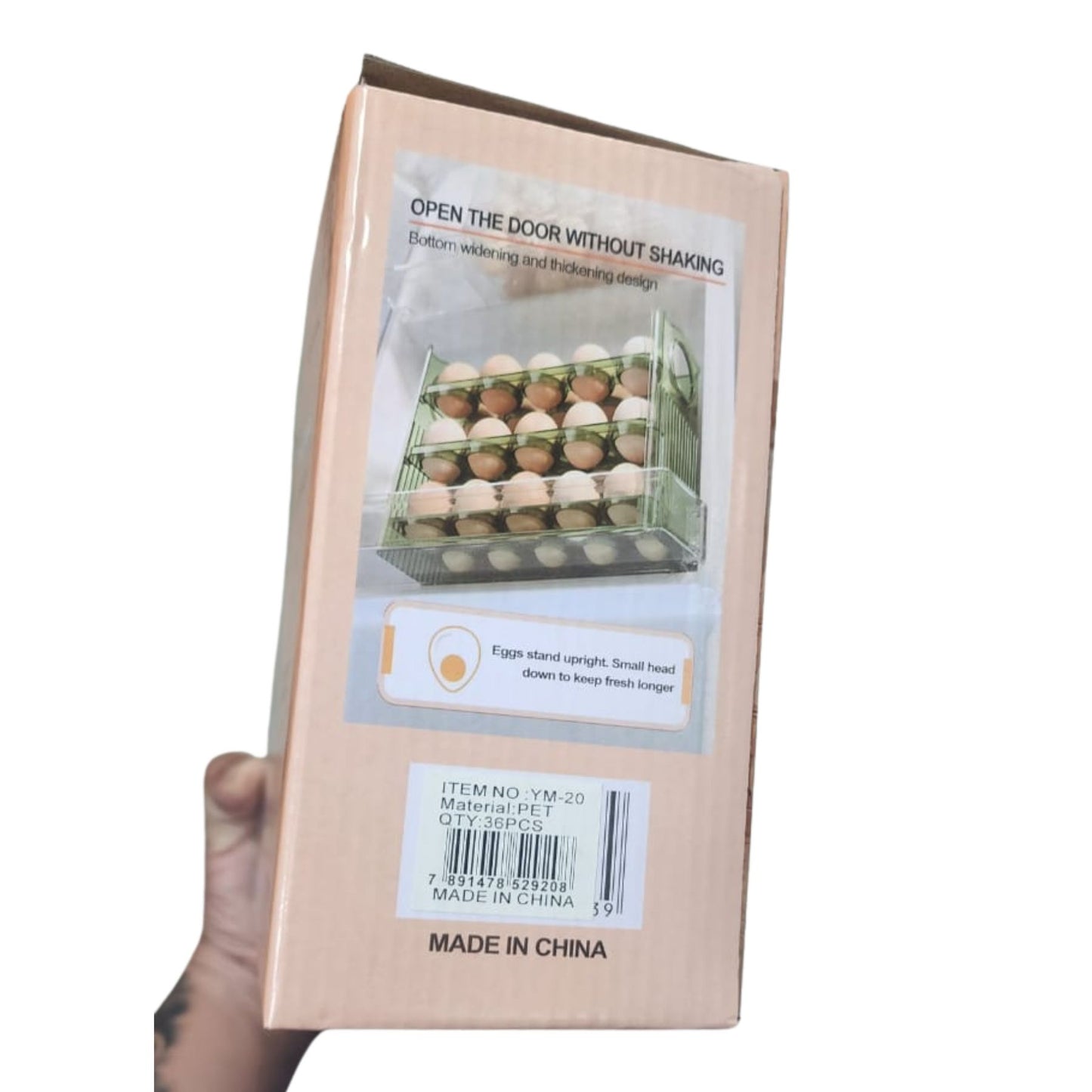 Dispensador de Huevos Acrilico 30 Huevos