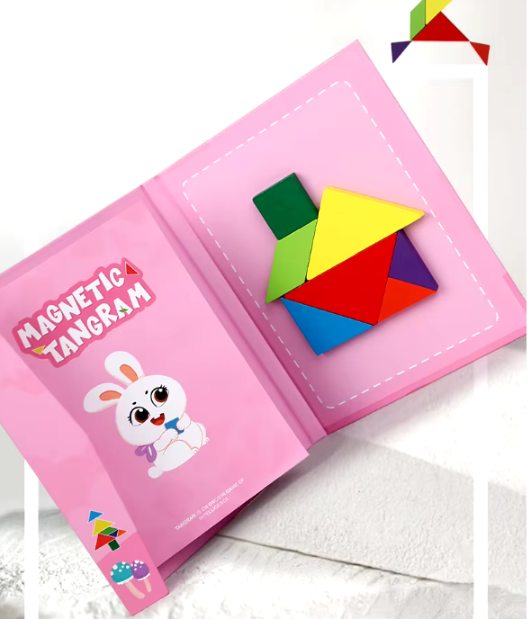 Libro Montessori Imantado Rompecabezas