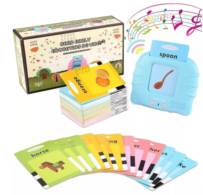 Juego Lector de Tarjetas Aprendo Ingles