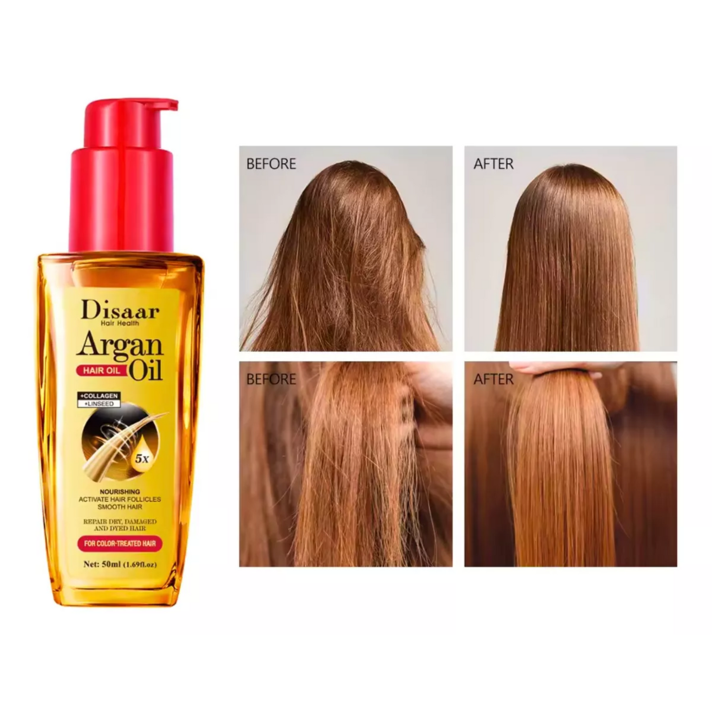 Aceite Cabello Argán Nutrición Repara Diasaar