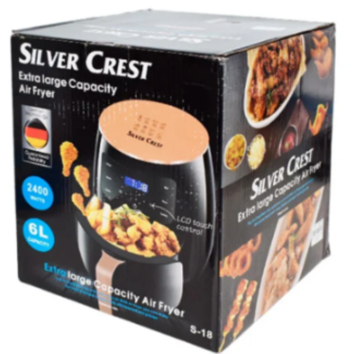 Freidora de Aire Silver Crest Avanzada 6Lt