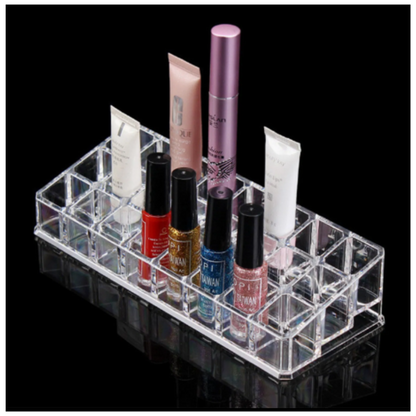 Organizador Maquillaje Acrílico 3 Líneas