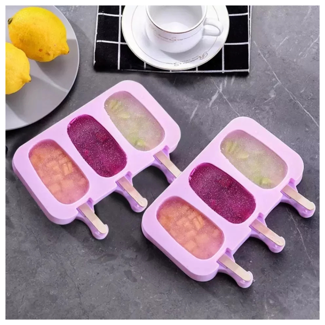 Moldes Helados Forma Paleta Clásica