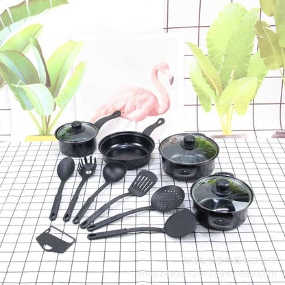 Set de Cocina Ollas Sartenes 10 Piezas