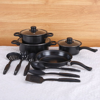 Set de Cocina Ollas Sartenes 10 Piezas