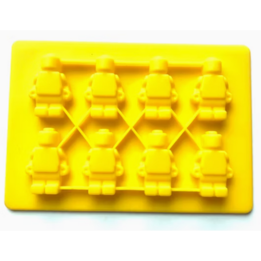 Moldes 8 Espacios Muñeco de LEGO