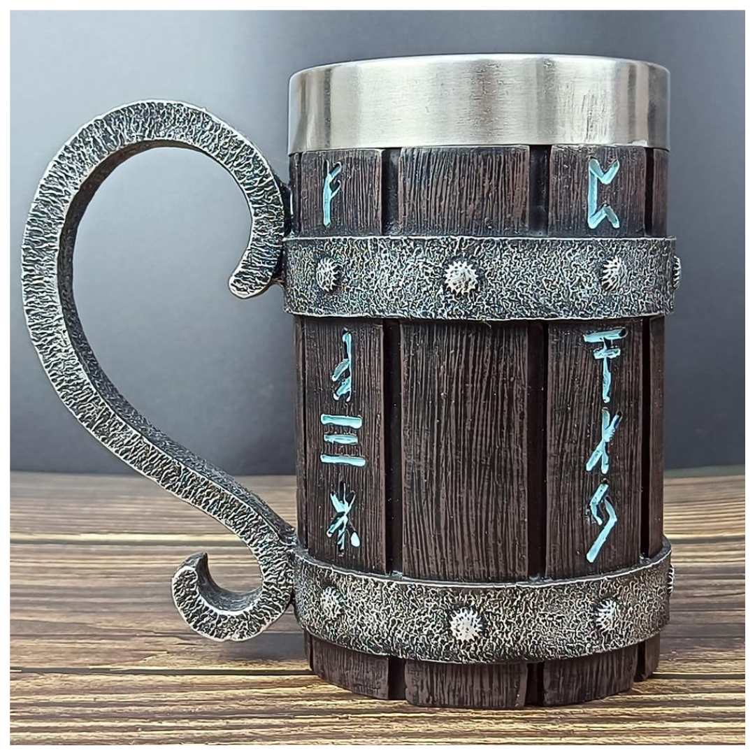 Jarra Vikinga Con Runas