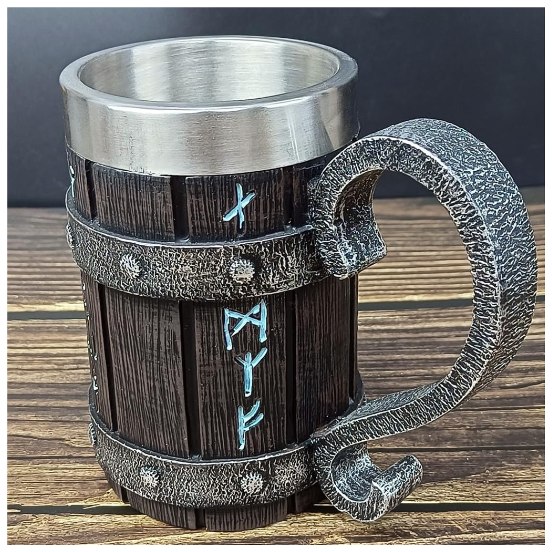Jarra Vikinga Con Runas