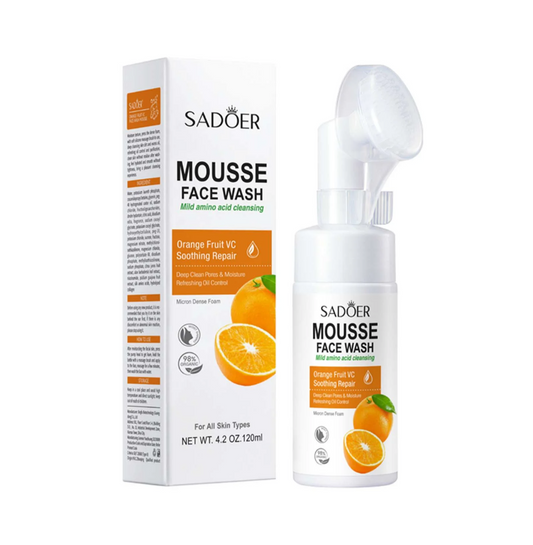 Espuma Limpieza Facial Naranja Sadoer