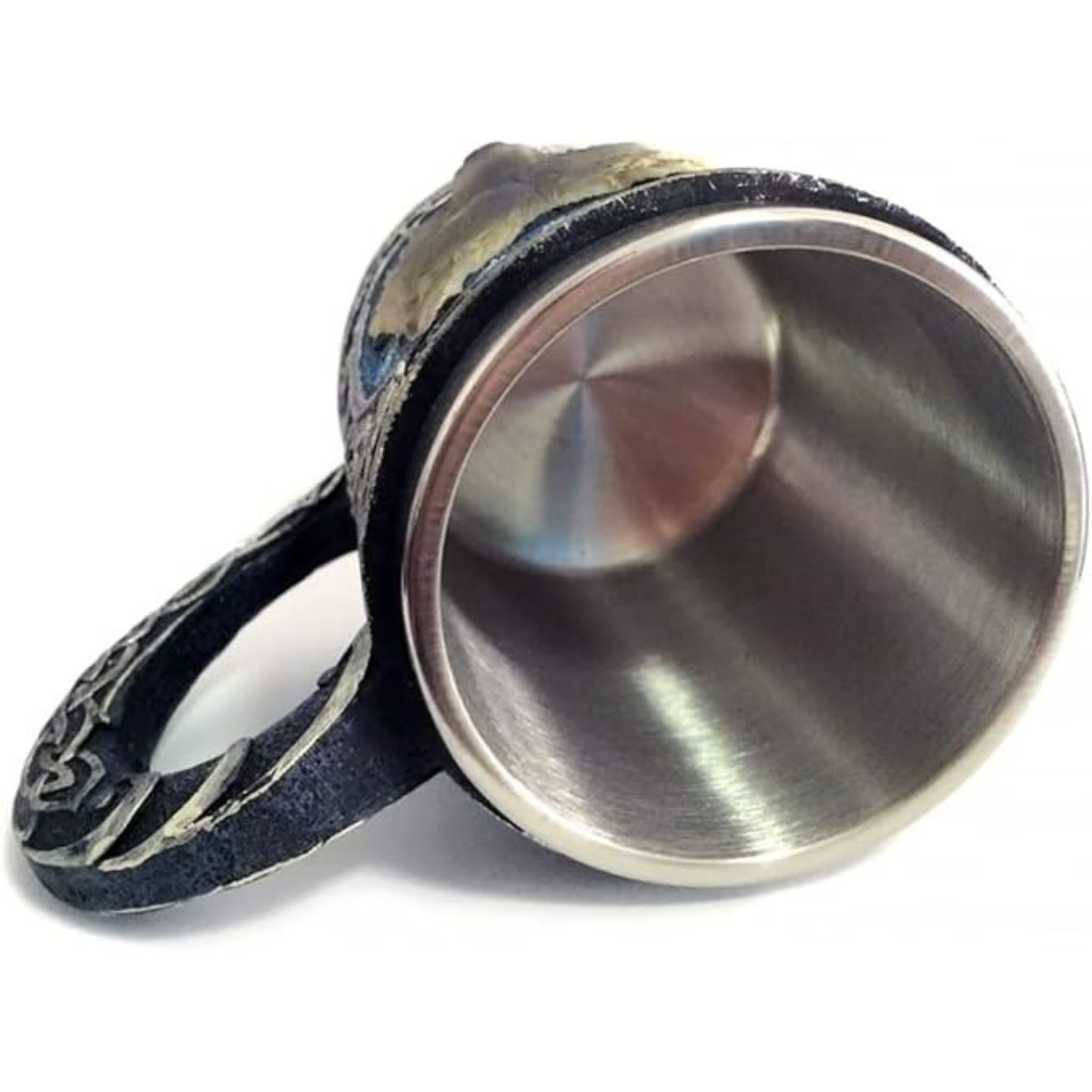 Jarra Medieval Lobo Plateado