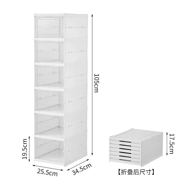 Zapatera Plegable 6 Niveles Organizador