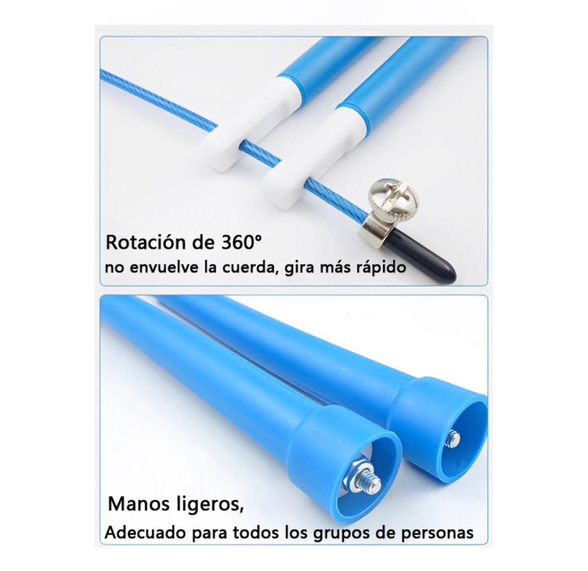 Cuerda De Saltar Profesional Regulable 3 Metros