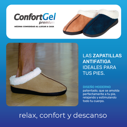 Pantunflas Confort Gel Premium