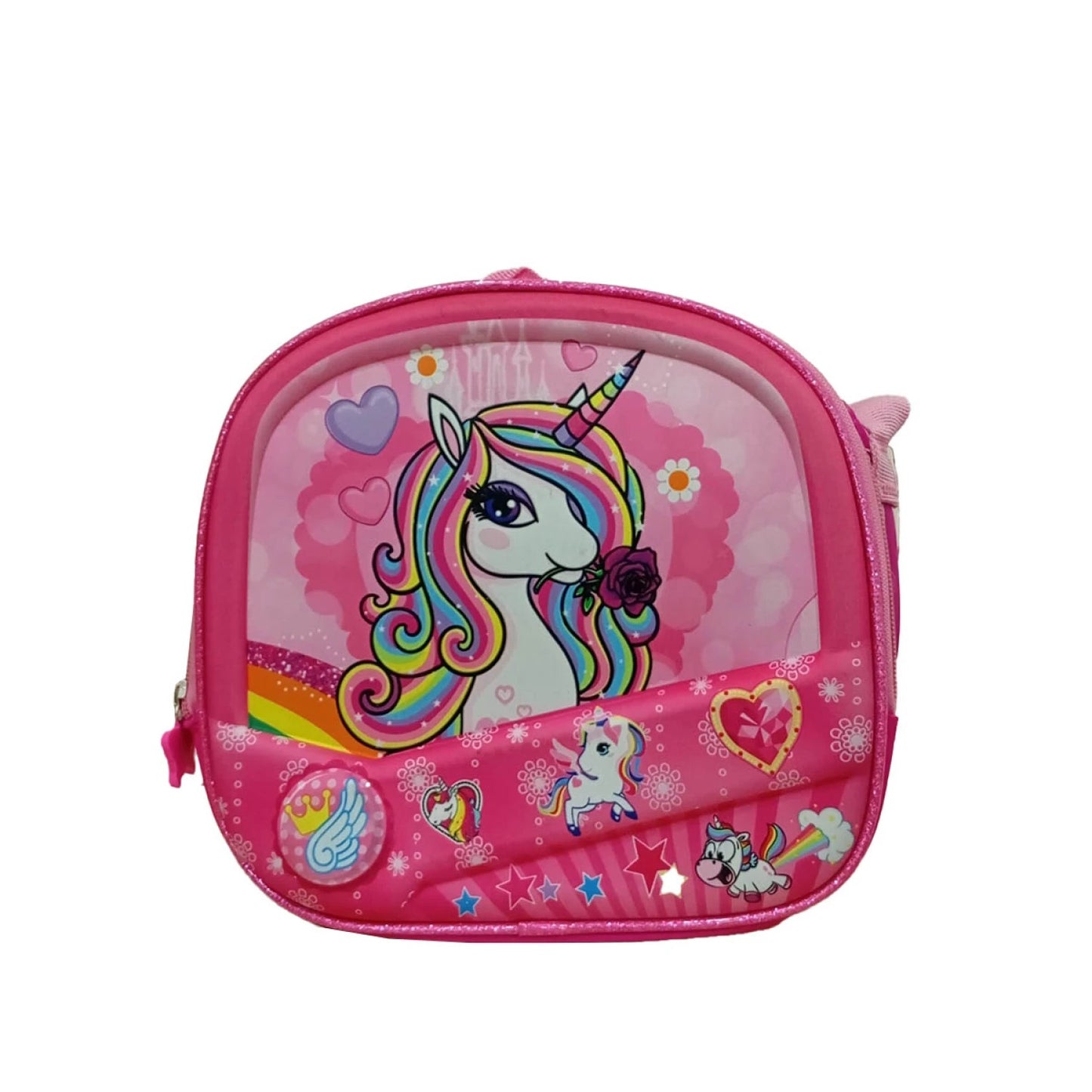 Mochila con Ruedas Unicornio 3 Piezas