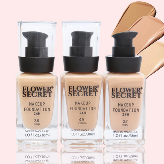 2 Bases Maquillaje Liquida Flower Secret