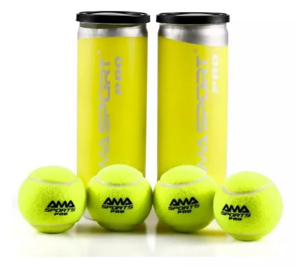 3 Tarros De Pelotas Premium Padel Pro 