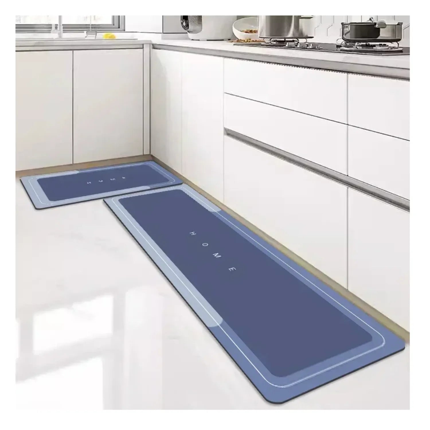 Alfombras Set Cocina 2 Piezas