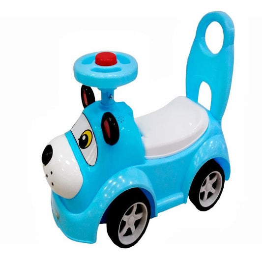 Auto Celeste de Perrito Niños