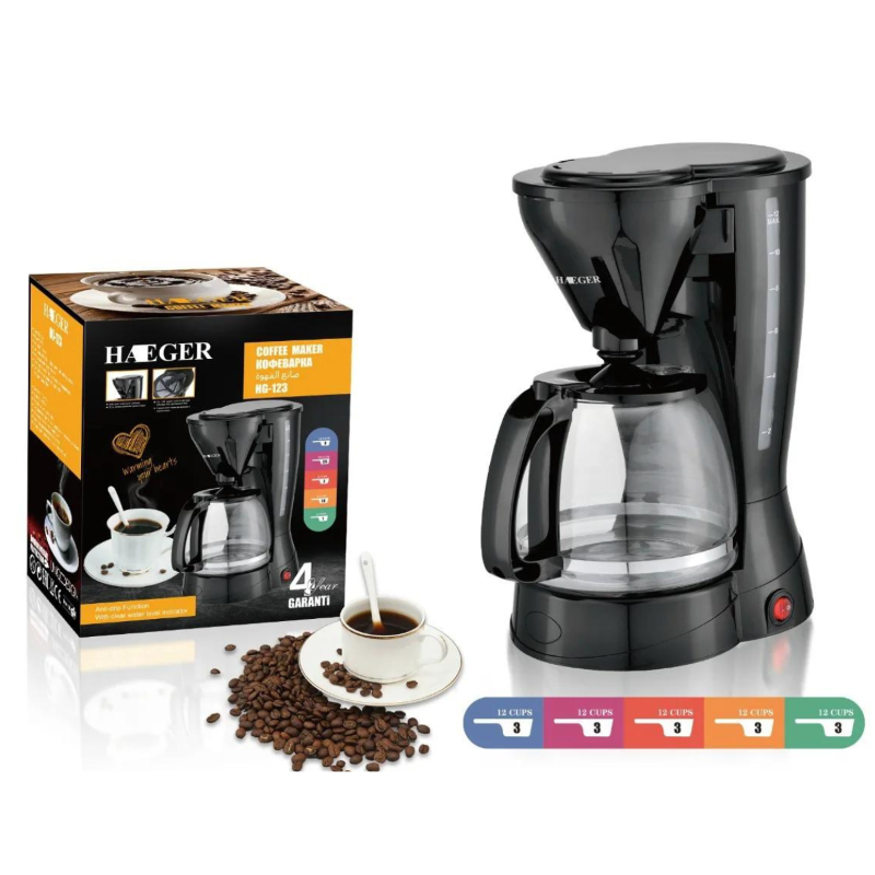 Cafetera Multifuncional Automática 1,5Lt