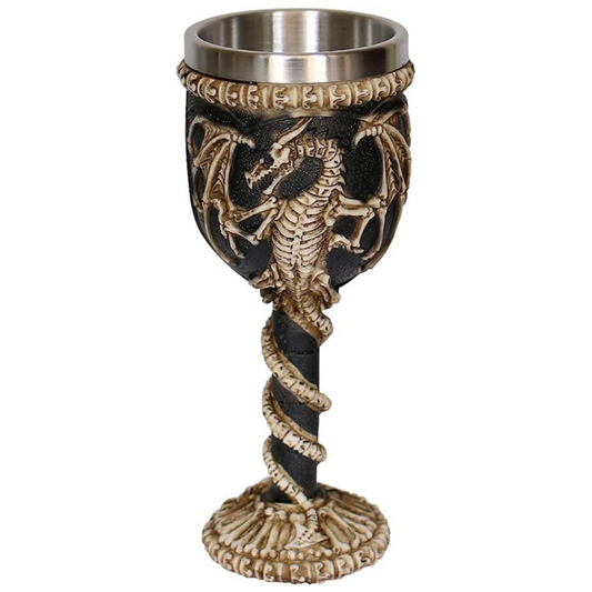 Copa Medieval Dragon De Hueso