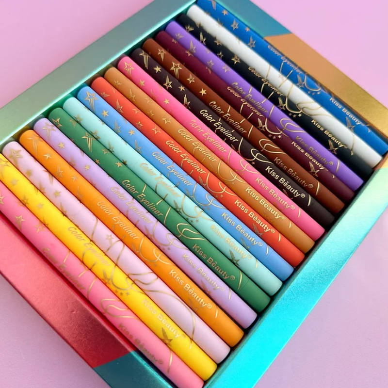 Delineador a Prueba De Agua 18 Colores