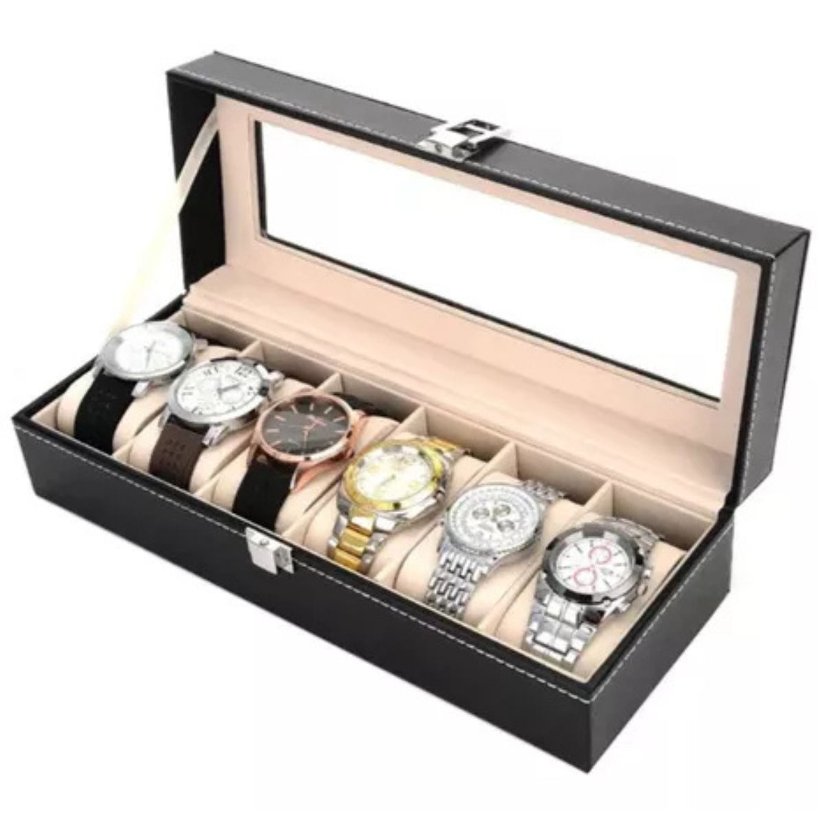 Estuche Organizador 6 Relojes