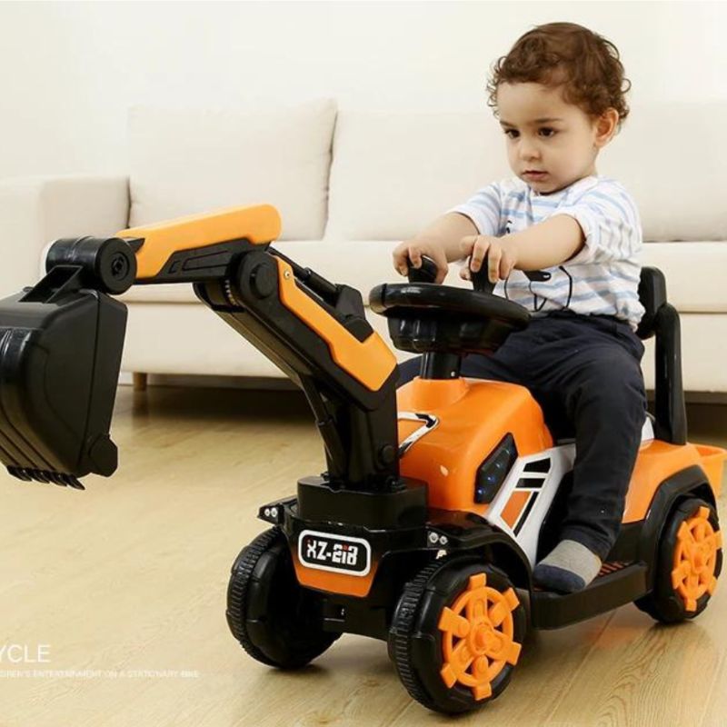 Excavadora Eléctrica Montable para Niños