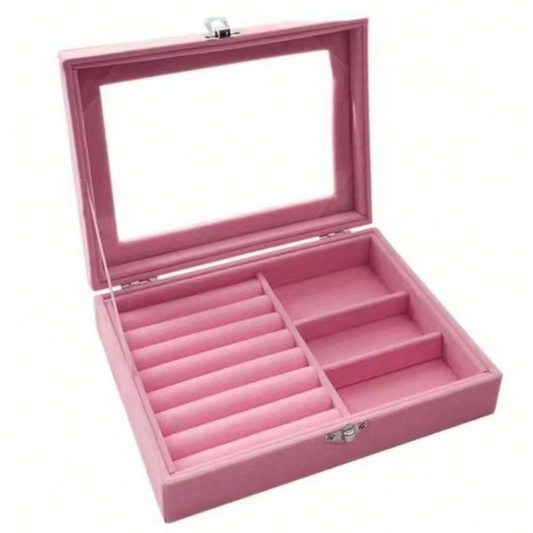 Joyero De Terciopelo + Cerradura