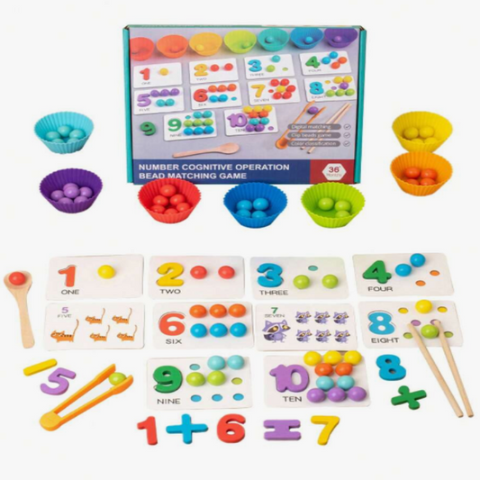 Juego de Matematicas Montessori Niños