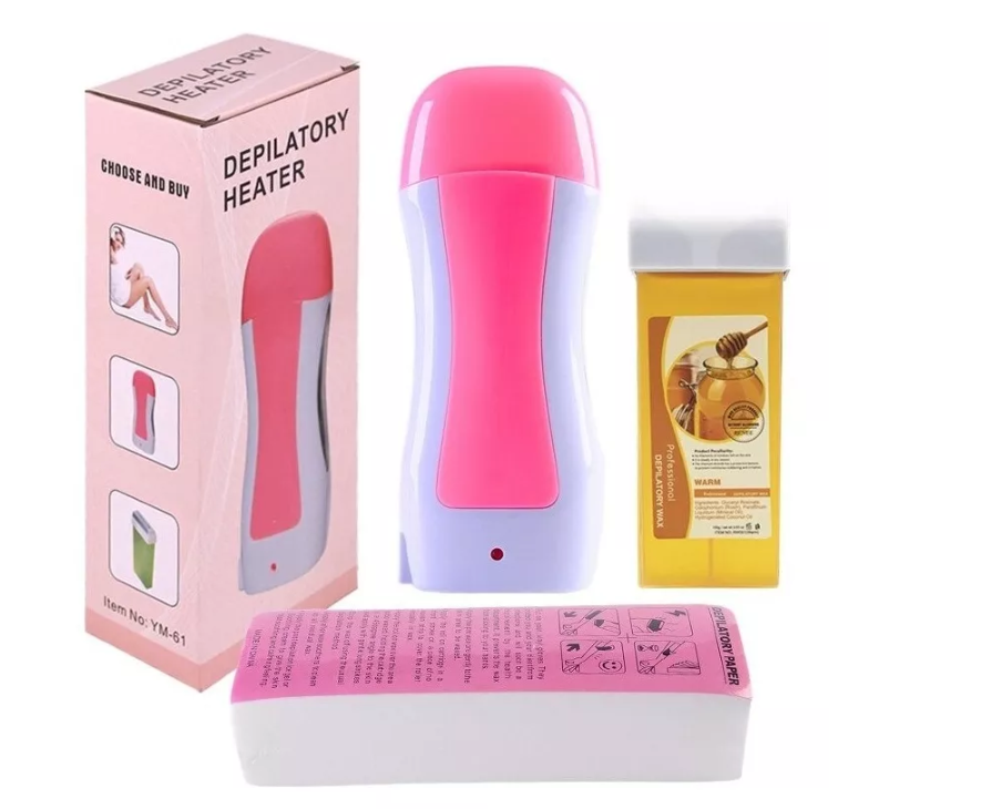 Kit Depilacion Máquina Cera e Implemento