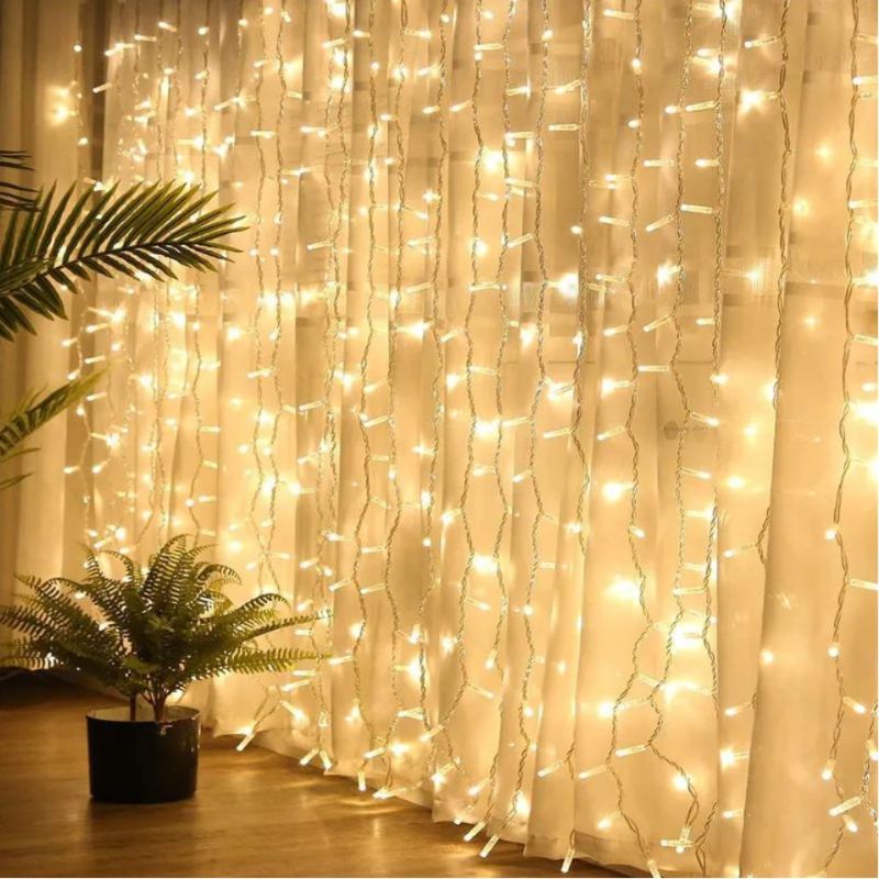 Luces De Cortina Para Exteriores 3x2 m