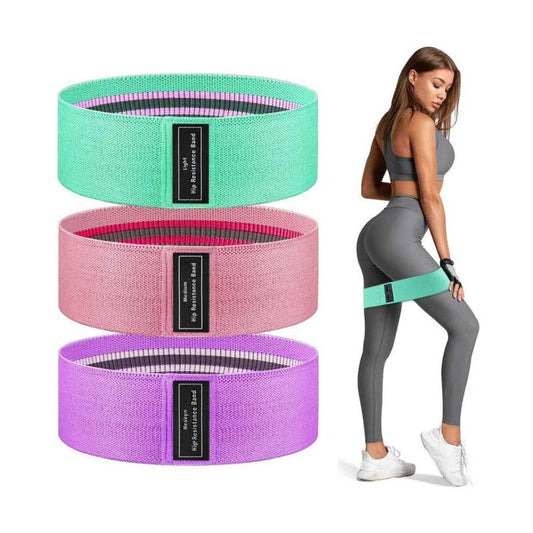 Set 3 Bandas Elasticas para Piernas y Gluteos