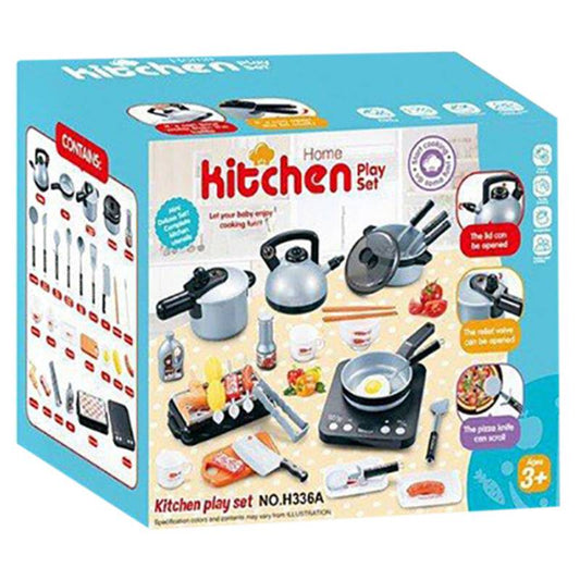 Set de Cocina Juguete con 36 Piezas