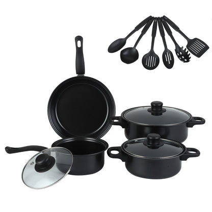 Set de Cocina Ollas Sartenes 10 Piezas