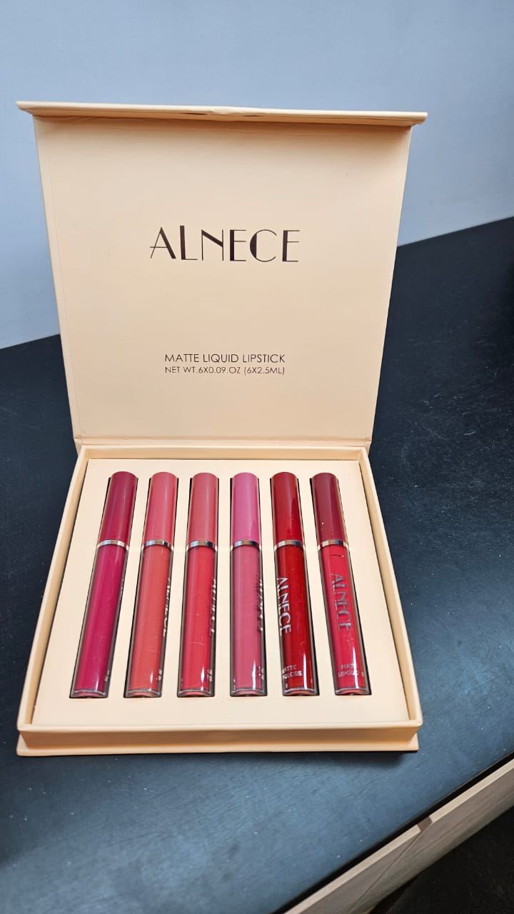 Set de Labiales Matte 6 Und ALNACE